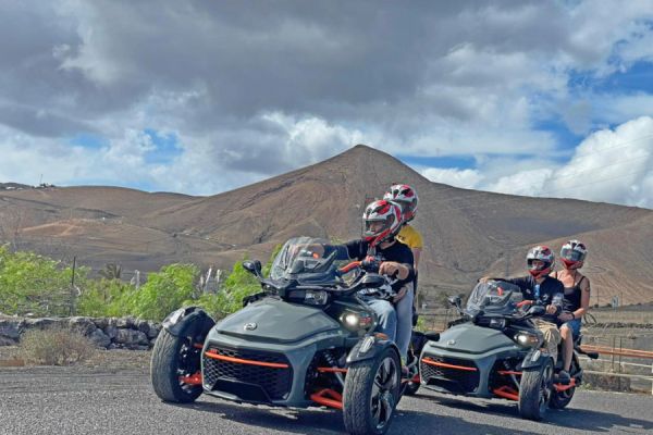 Visite de Lanzarote Spyder par Can Am