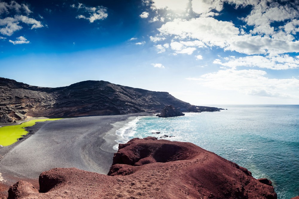 El Golfo, le lac émeraude 